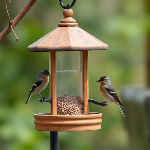 bird feeder station