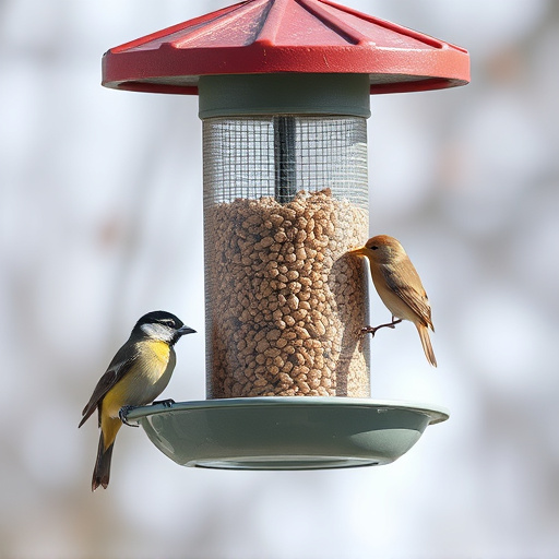 bird feeder station