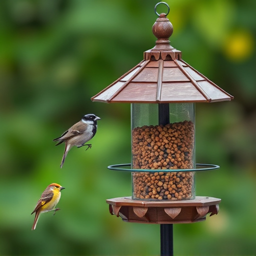 bird feeder station