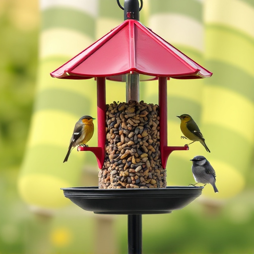bird feeder station