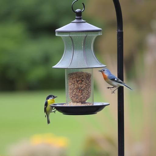 bird feeder station