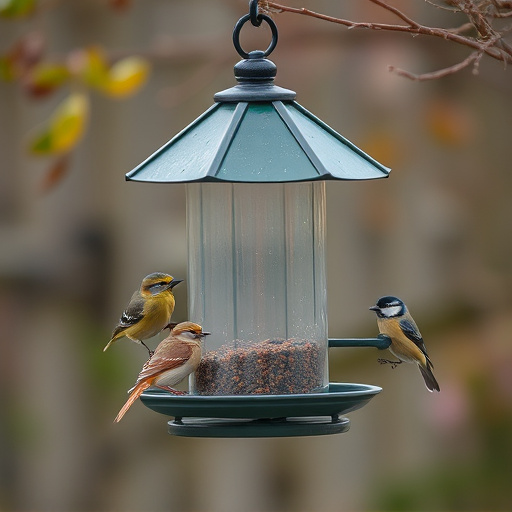 bird feeder station