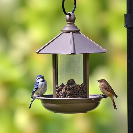 bird feeder station