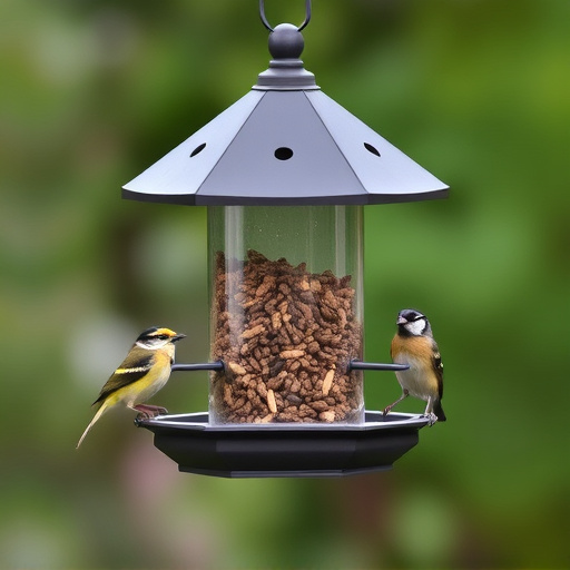 bird feeder station