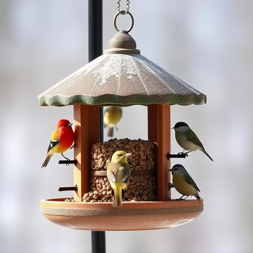 bird feeder station