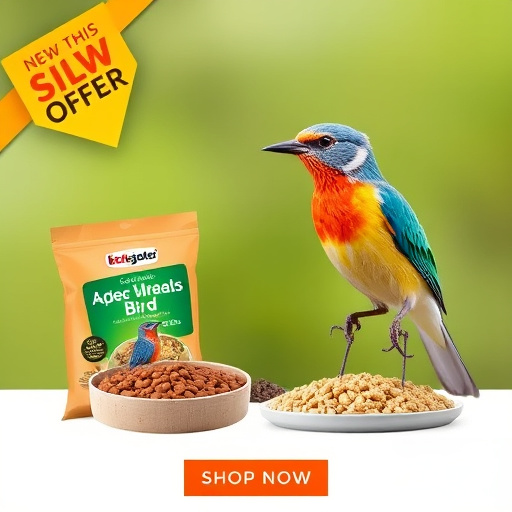 Bird food subscription with promotional offer