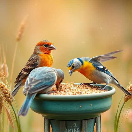 Craft Wheat-Free Bird Food for Garden Visitors