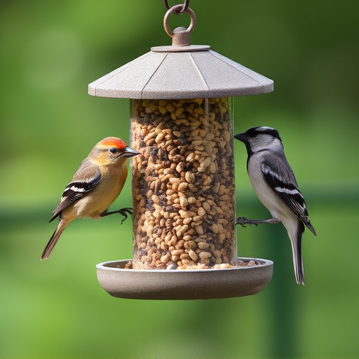 Crafting Clean: No-Mess Bird Food Mix for Feeders