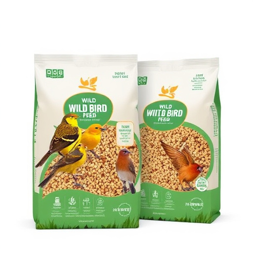 Branded UK wild bird feed packaging