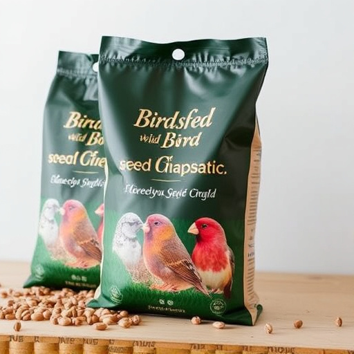 Branded UK wild bird seed bags