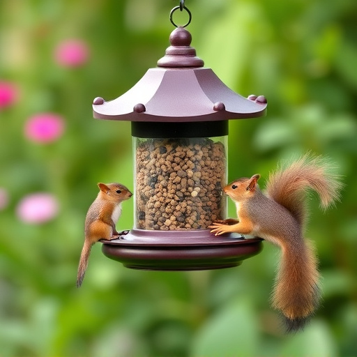Budget-friendly squirrel-proof garden feeder