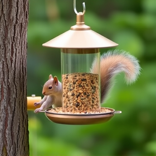 Budget-friendly squirrel-proof garden feeder