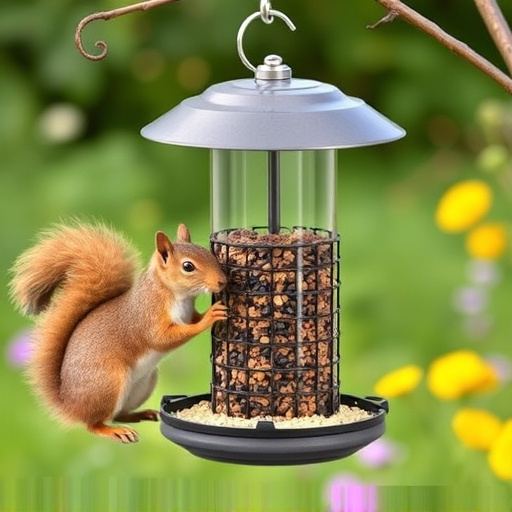 Budget-friendly squirrel-proof garden feeder