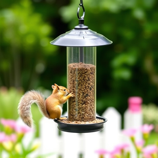 Budget-friendly squirrel-proof garden feeder