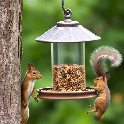 Budget-friendly squirrel-proof garden feeder