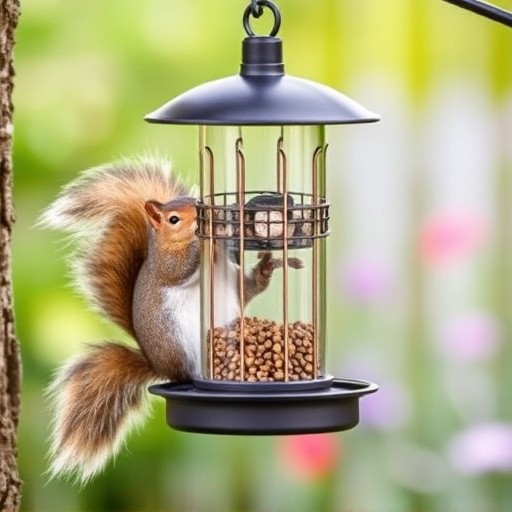 Budget-friendly squirrel-proof garden feeder