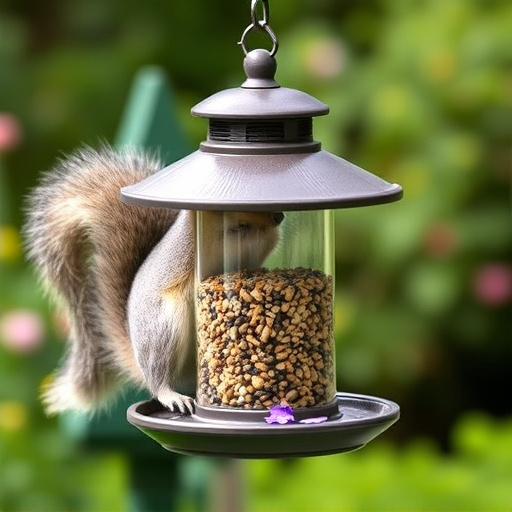 Budget-friendly squirrel-proof garden feeder