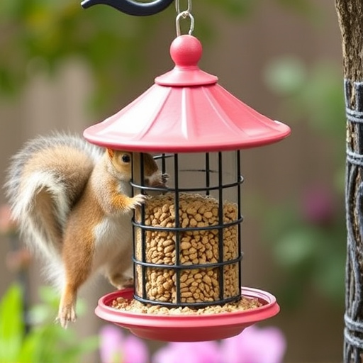 Budget-friendly squirrel-proof garden feeder