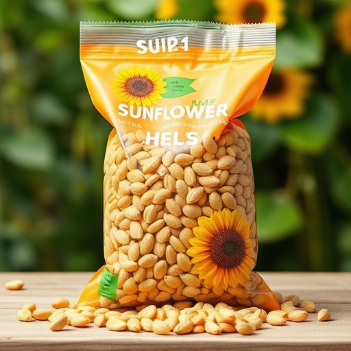Bulk bag of sunflower hearts for feeding