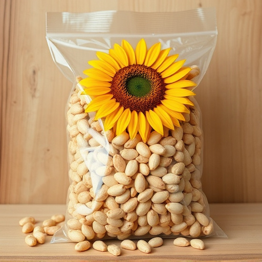 Bulk bag of sunflower hearts for feeding