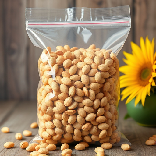 Bulk bag of sunflower hearts for feeding