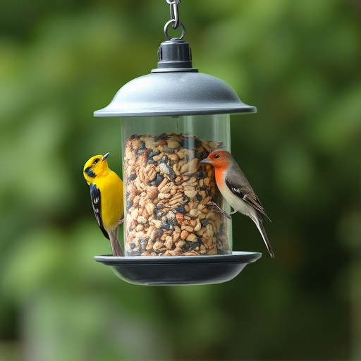Bulk bird seed ready for feeders