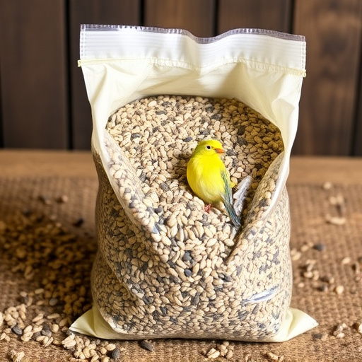 Bulk delivery bag of bird seed