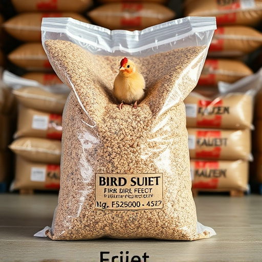 Bulk packaging of suet bird feed
