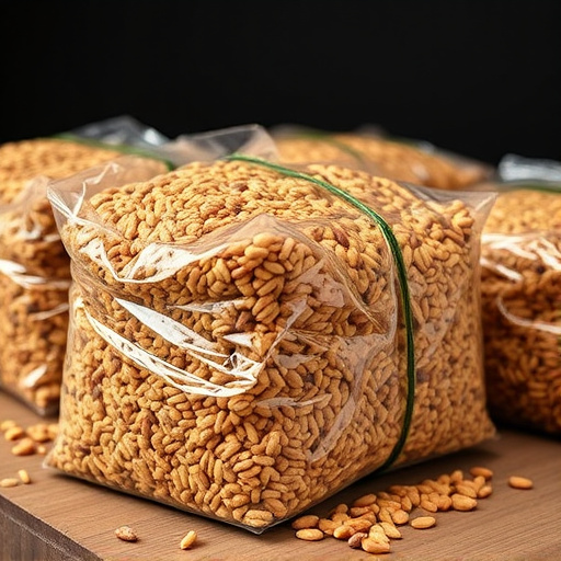 Bulk packaging of suet bird feed