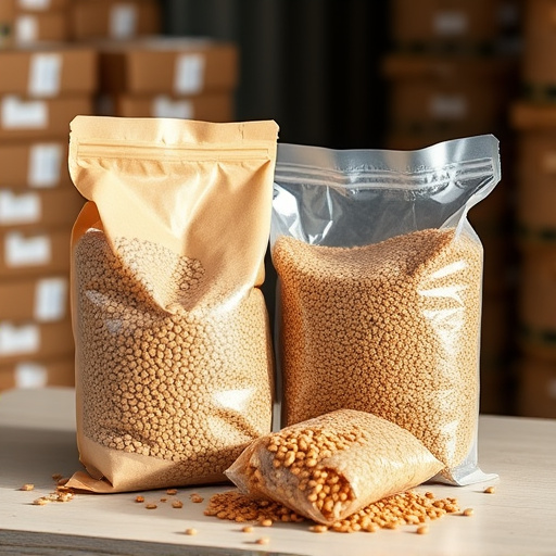 Bulk packaging of suet bird feed
