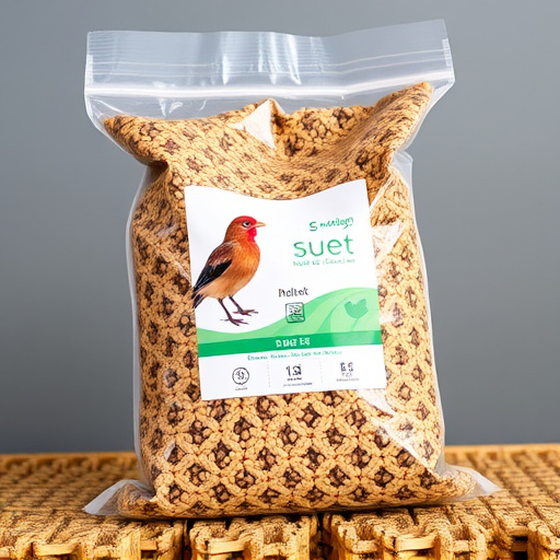 Bulk packaging of suet bird feed