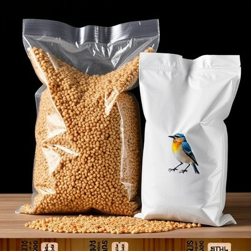 Bulk packaging of suet bird feed