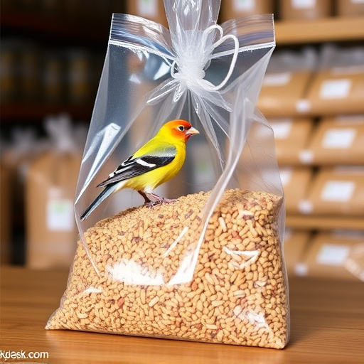 Bulk packaging of suet bird feed