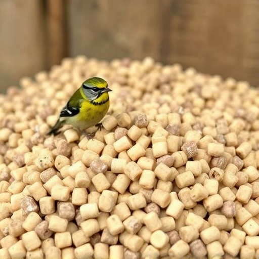 Bulk suet pellets ready for feeders