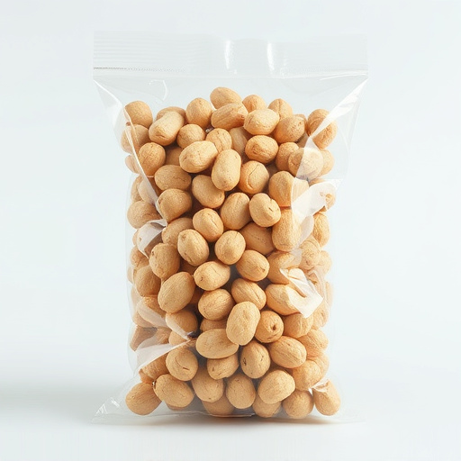 Clear bag of bird peanuts bulk buy