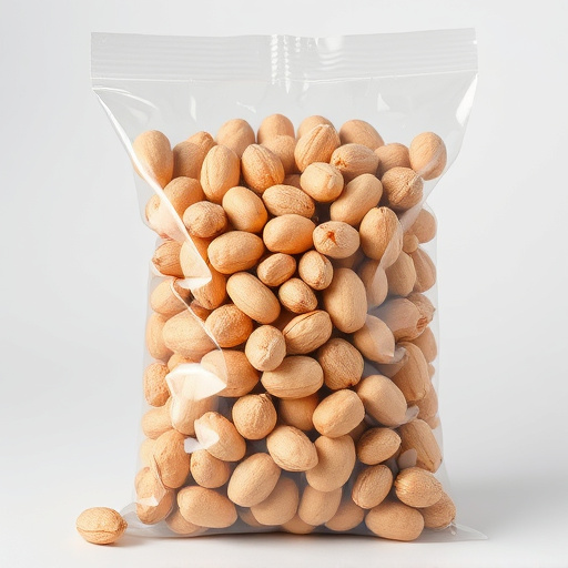 Clear bag of bird peanuts bulk buy