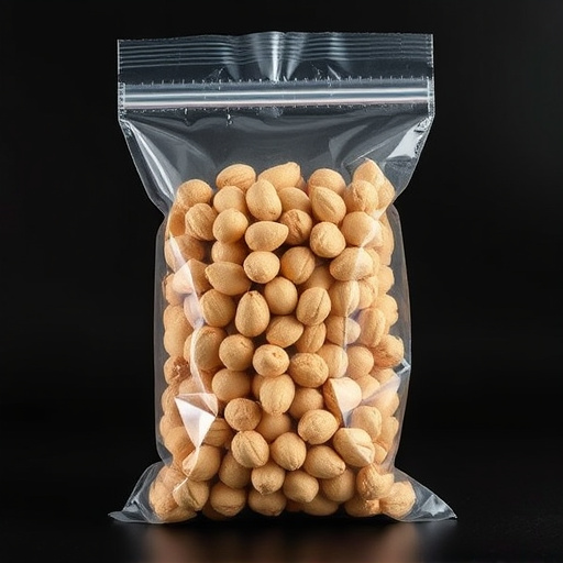 Clear bag of bird peanuts bulk buy