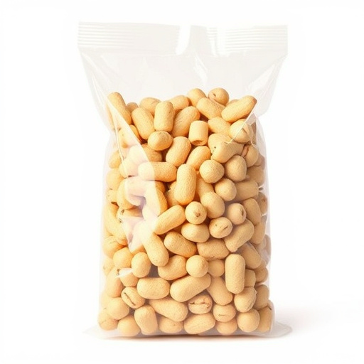 Clear bag of bird peanuts bulk buy