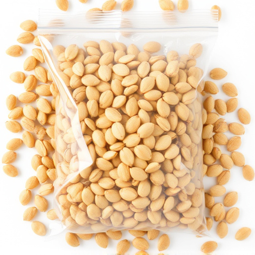 Clear bag of hulled sunflower hearts
