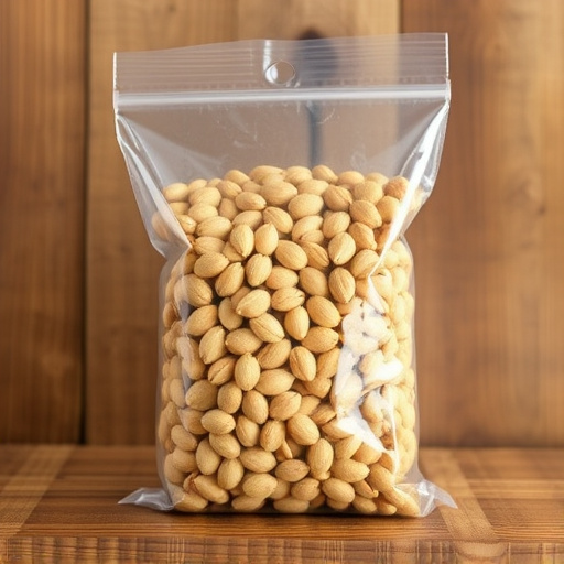 Clear bag of hulled sunflower hearts