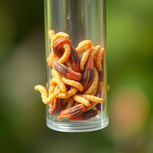 Durable, Clean Mealworm Feeder for Small Birds