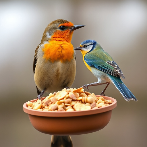 Click-and-collect bird food website banner