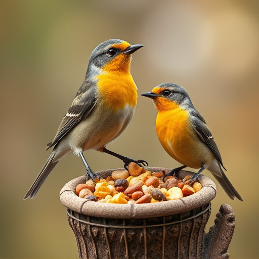 Click-and-collect bird food website banner