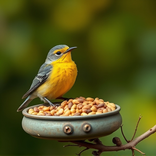 Click-and-collect bird food website banner