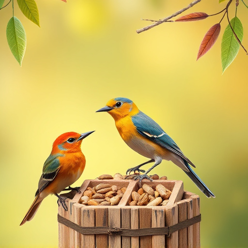 Click-and-collect bird food website banner