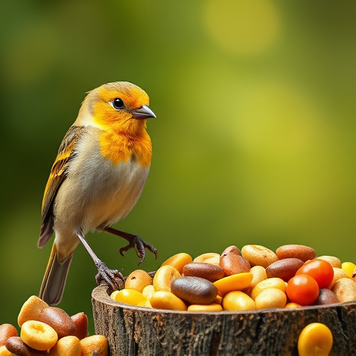 Click-and-collect bird food website banner
