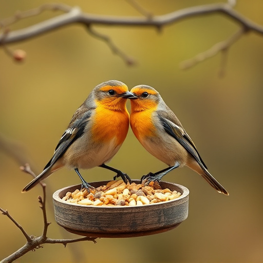 Click-and-collect bird food website banner