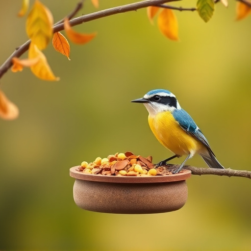 Click-and-collect bird food website banner