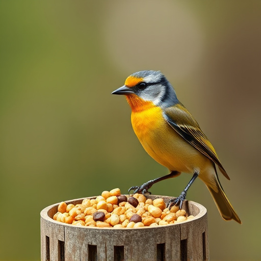 Click-and-collect bird food website banner