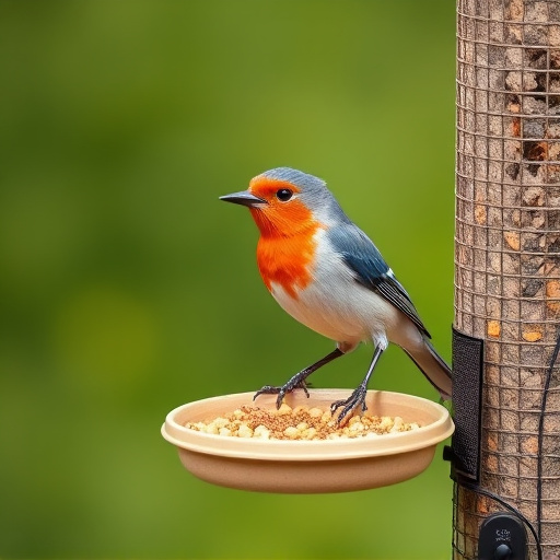 Click-and-collect bird food website banner